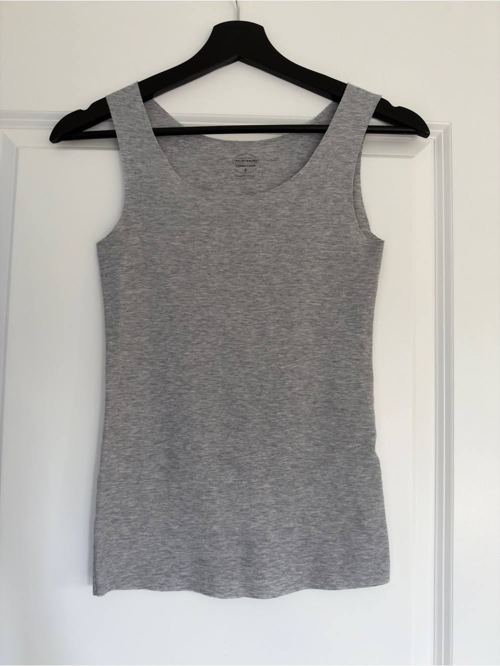 intimissimi Raw Edge Round Neck Cotton
Tank Top